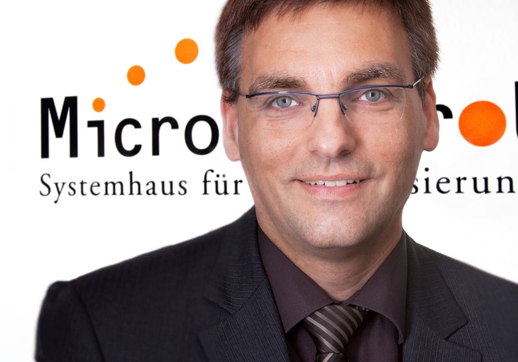 MicroControl CEO Dipl.-Ing. Uwe Koppe