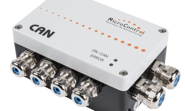 25 Jahre MicroControl: Serienstart der µCAN-BOX-Baureihe