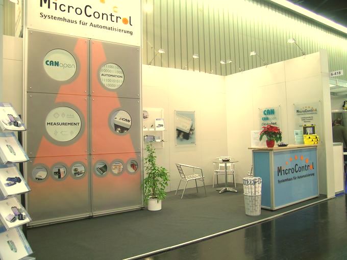 Messestand MicroContro um 2010