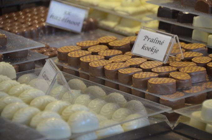 Belgium pralines