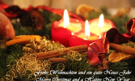 Frohe Weihnachten und ein gutes neues Jahr